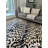 Eberta Black/Beige Jaguar Cowhide Rug