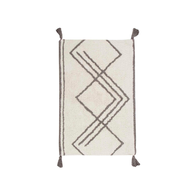 Tapis de bain Leona, Gris