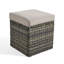 Repose-pieds de patio extérieur en osier PE Bellamy Stylish-682347157-682347159