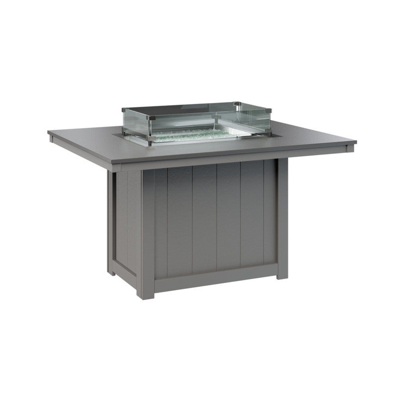Foyer de table rectangulaire 54 po Berlin Gardens Donoma, H 30 po x l 41 po x P 54 po