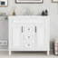 Meuble-lavabo simple l 36 po x P 18 po x H 34 po-97769814