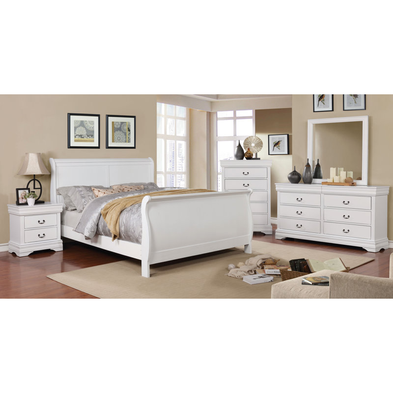 Lit-bateau Aliska, Grand, Blanc