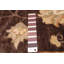 Tapis brun foncé en laine noué à la main de conception unique 8 pi 10 po x 12 pi 1 po New Age Gaylon