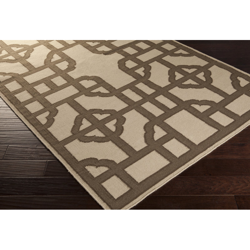 Roberta Wool Geometric Indoor Rug, Rectangle 8' x 11'