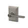 Latitude Lever with Addison Trim Bed and Bath Lock