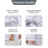 Lux Decor Soft Microfiber Bottom Sheets Upto 16 Inches Deep Pocket Fitted Sheet-519074483-519074480