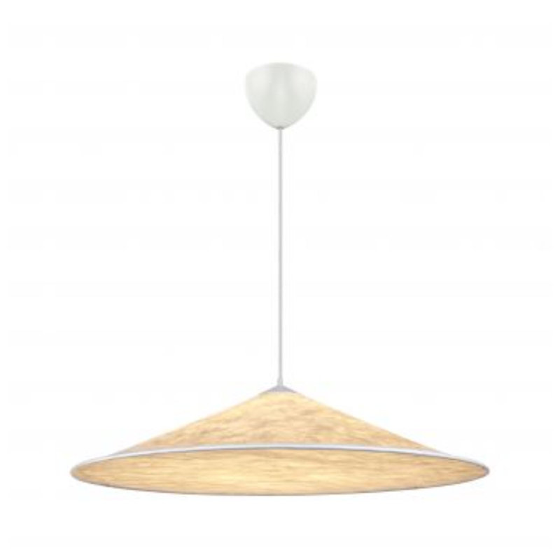 1 - Light White Cone Pendant