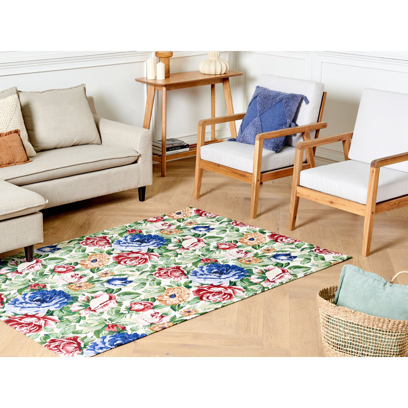 Cherine Floral Area Rug, Rectangle 140 x 200cm