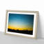 Sunset Behind the Mountain - Picture Frame Painting Print on MDF-55614230-55614229