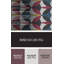 Rose géométrique/bleu/gris Tapis décoratif-394292842