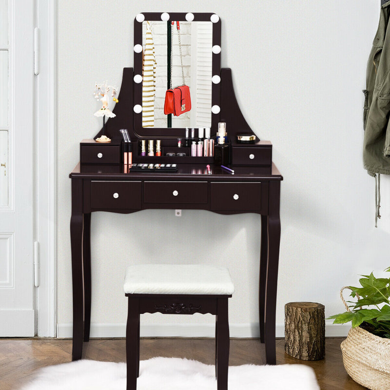 Crandell Vanity, Brown