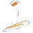 Frode 5 - Light Kitchen Island Pendant Linear Chandelier LED with Remote Control-88045632-88045631