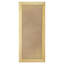Azarious Wood Flat Wall Mirror