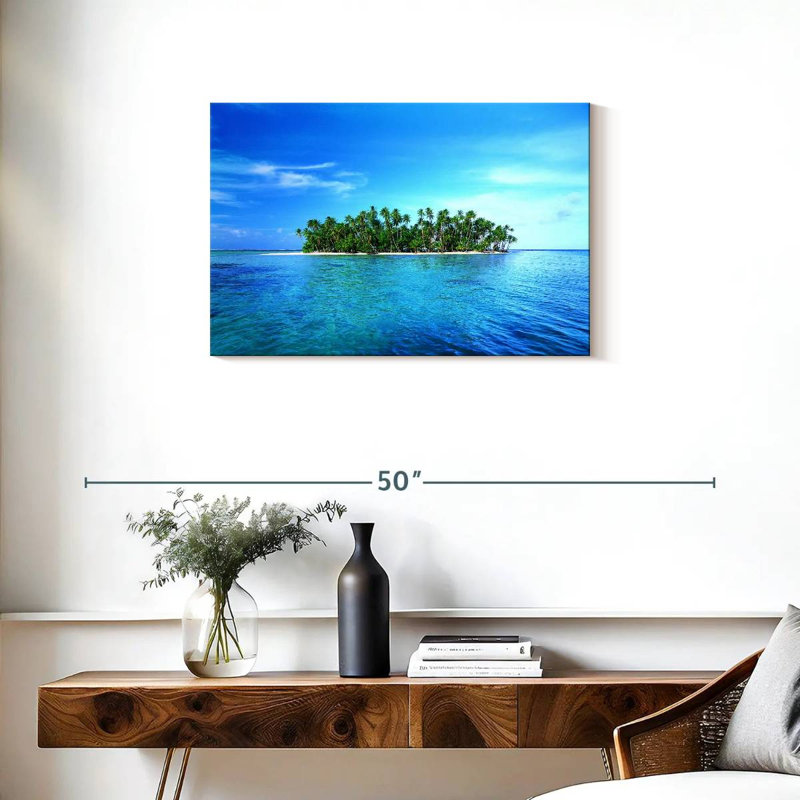 Gillard Palm Island Paradise, H 20 po x l 30 po