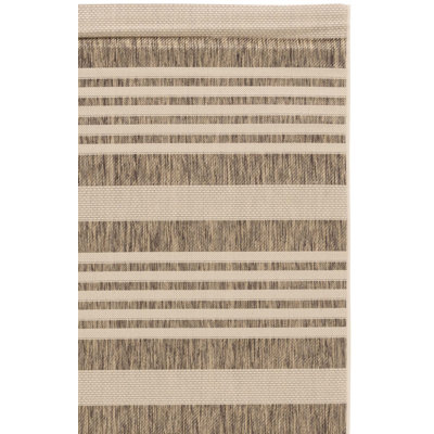 Herefordshire Performance Striped Indoor/Outdoor Area Rug