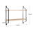 Alula 2 Piece Tiered Shelf