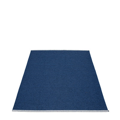 Tapis bleu marine Mono