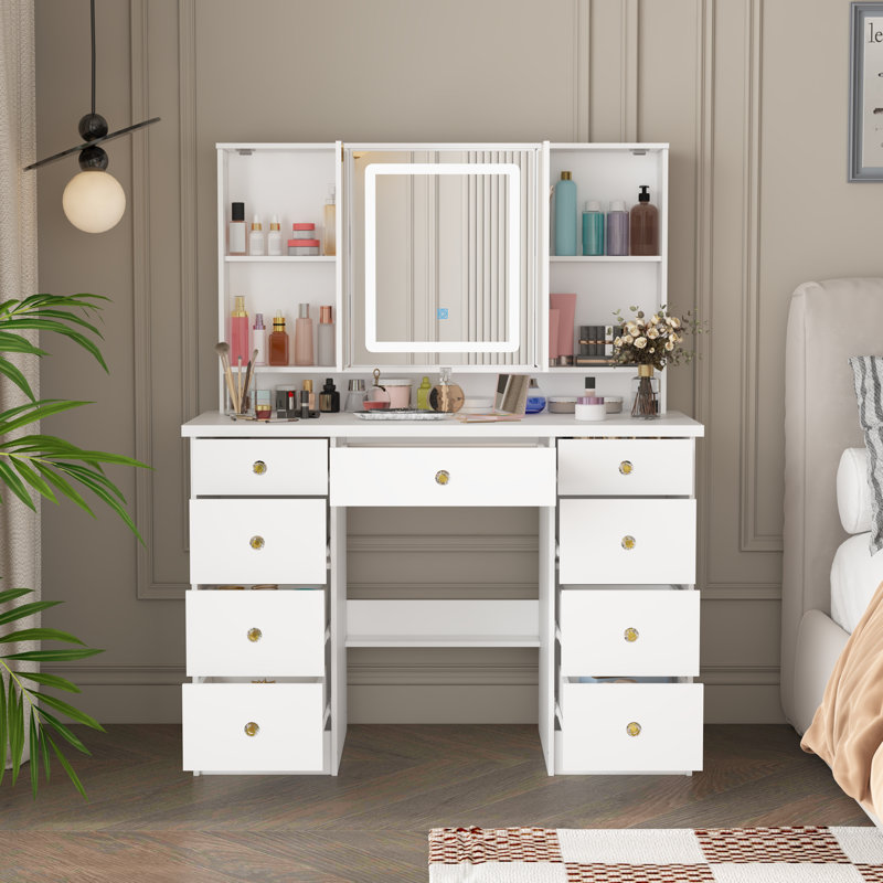 Dressing Table with Mirror