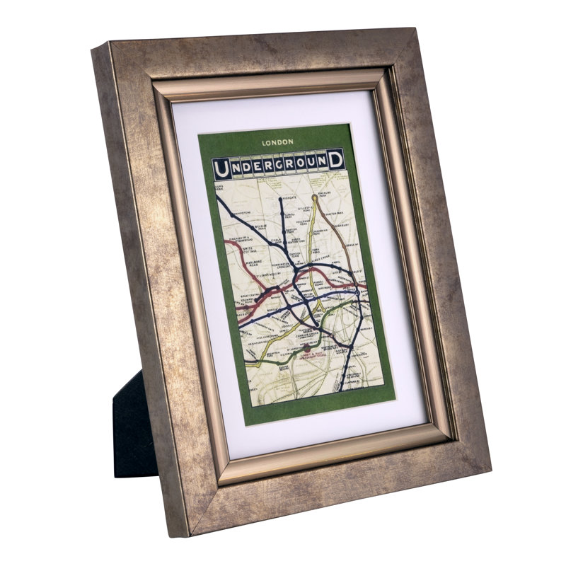 Emilee Beveled Picture Frame with Mat, 5" x 7"
