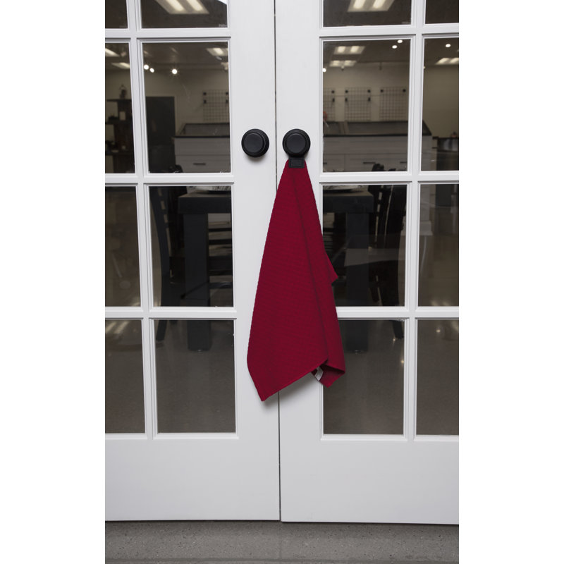 Ritz Cotton Waffle Tea Towel Kitchen Towel, Paprika