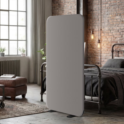 Standing Room Divider, Space Privacy Partition, Portable Wall Panel for Studio Apartment, Office, Home, Classroom, Scratch Resistance, 29"x65"