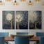 Lanscape Study Series XLII - Ensemble de toiles tendues avec châssis Premium - Prêt à être accroché-672485257