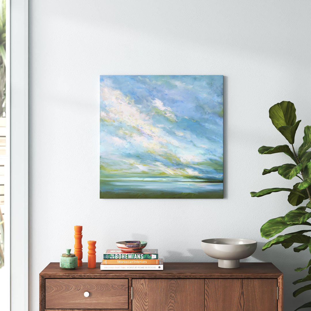 Coastal Sky #3 by Sheila Finch - Painting