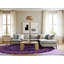 Tapis en chenille mauve-68680609