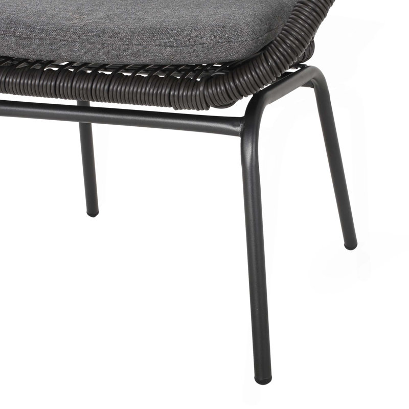 Chaise d'appoint contemporaine à la mode, Gris