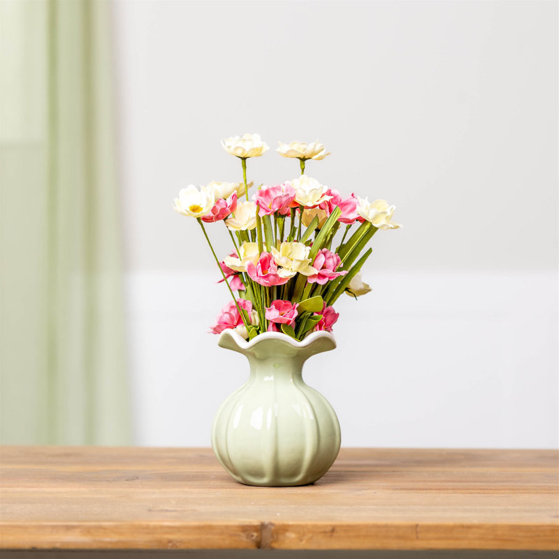 Mini-vase festonné (ensemble de 2)