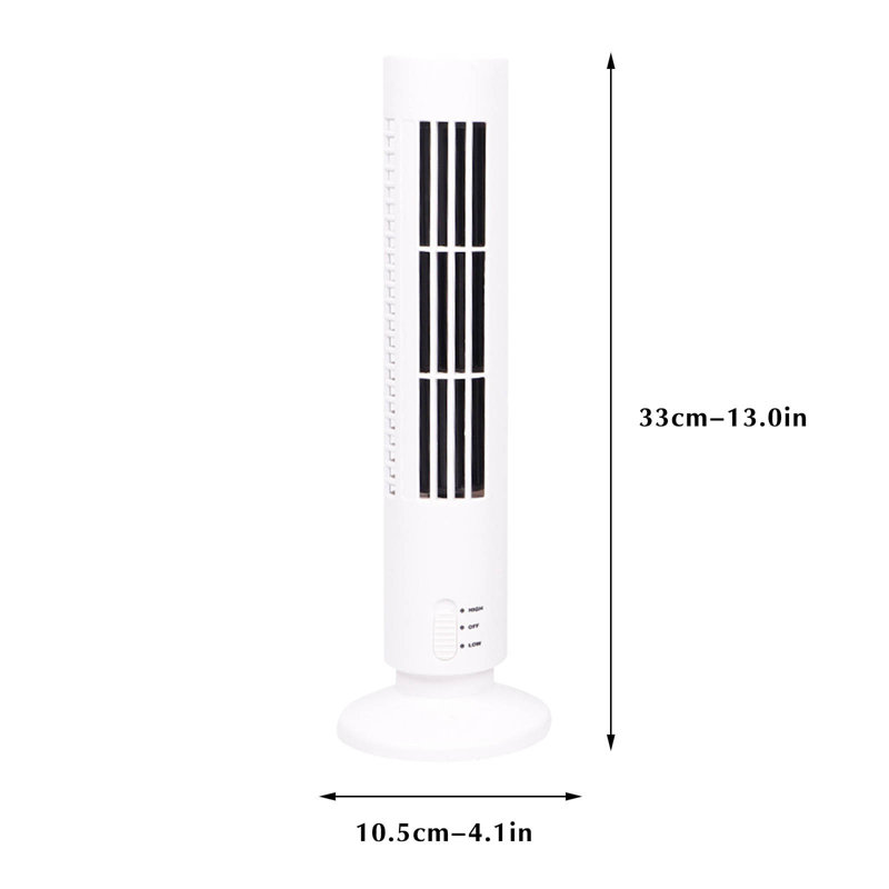 Mini climatiseur vertical sans ventilateur, Blanc