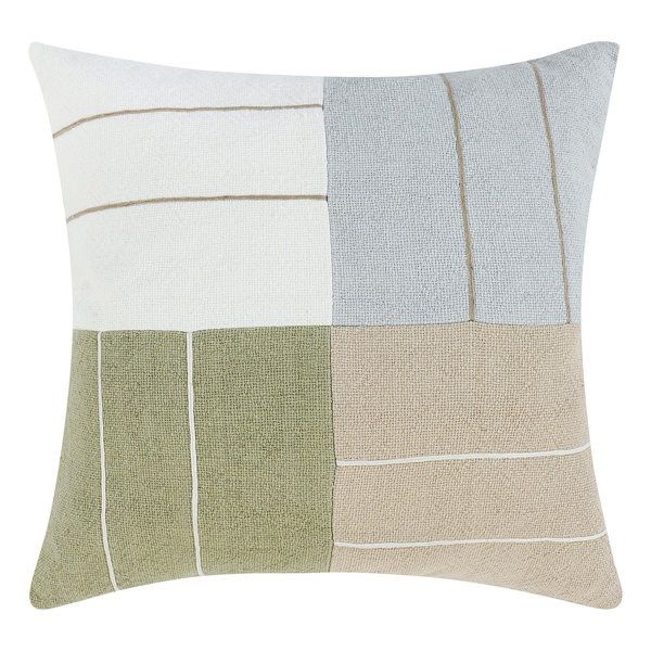 Villa by Classic Home Niya Geometric Linen Throw Pillow | Wayfair