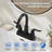 Wilmall Centerset Bathroom Faucet with Drain Assembly,  2-handle Bathroom Sink Faucet