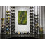 Support à vin mural en métal 9 bouteilles Indurial - noir mat - 36 po de hauteur-1748694079-1749004284