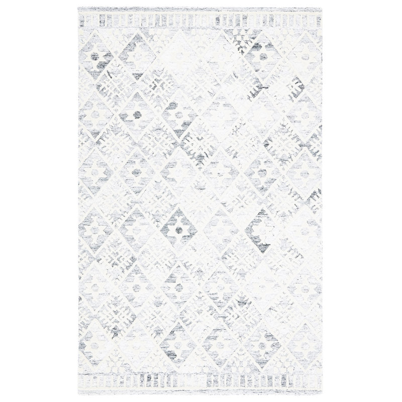 Roslyn Hand Tufted Performance Geometric Rug, Rectangle 9' x 12'
