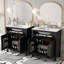 Ensemble de meuble-lavabo 60 po avec meuble-lavabo double 60 po (séparé)-1823853417-1823853414