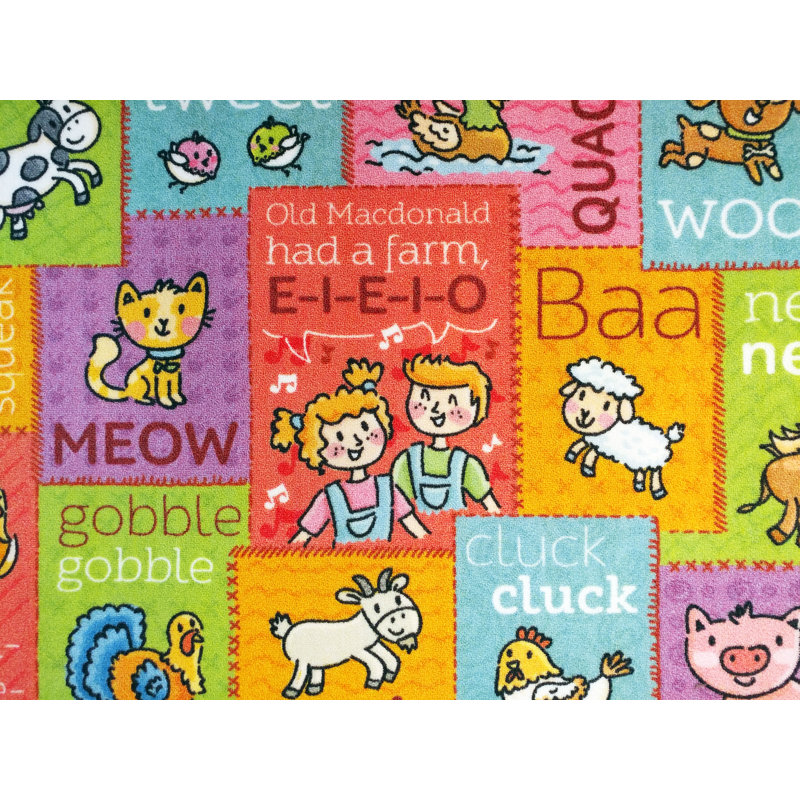 Haar Rectangle Polypropylene Rug, Rectangle 5' x 6'6"