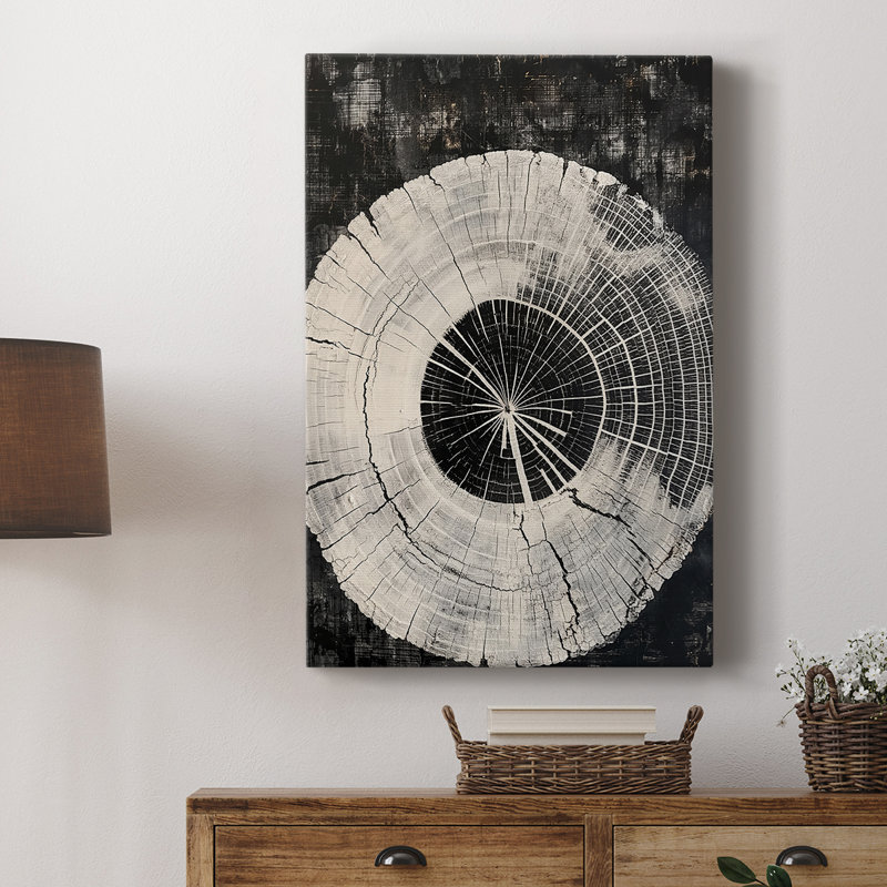 Série ABSTRACT CCVI - Toile tendue avec châssis de qualité supérieure - Prêt à être accroché, H 18 po x l 12 po