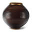 Calinda Moon Vase, Chocolate