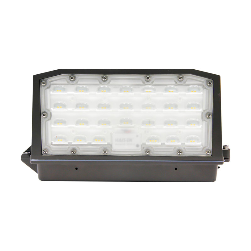 Bronze 40W LED Motion Activated Outdoor Wall Pack