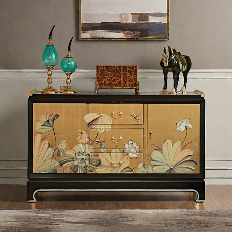 Creative Hand-painted Art Sideboard