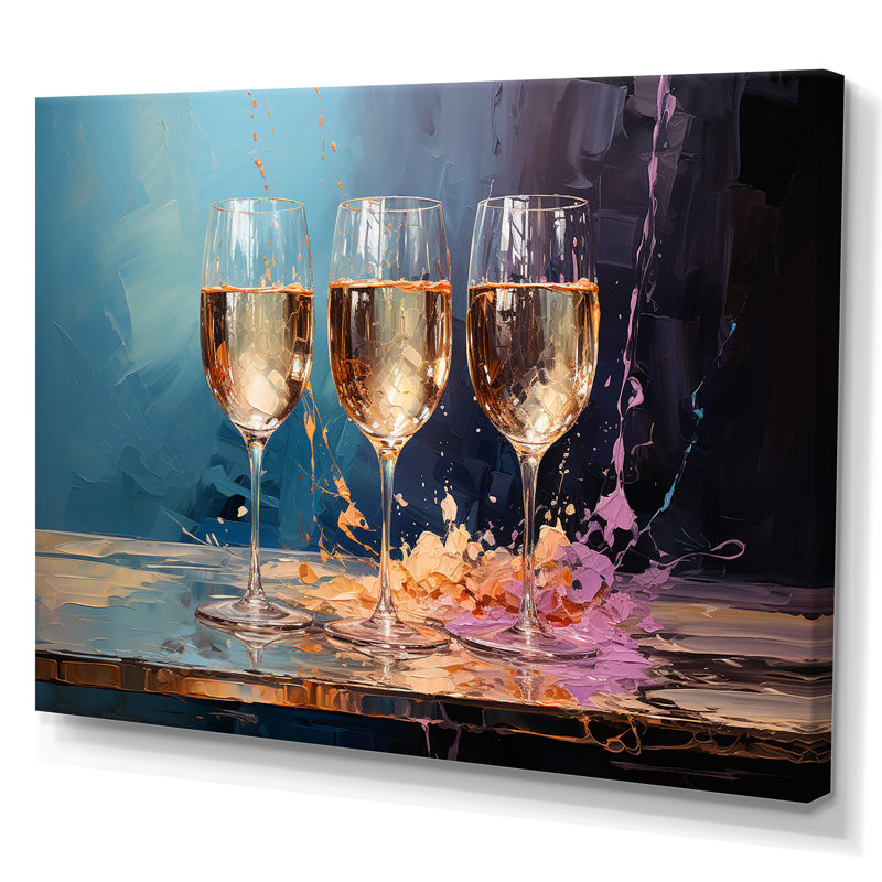 «Whimsical Reflections II», reproduction sur toile, Toile tendue, 34" H x 44" W