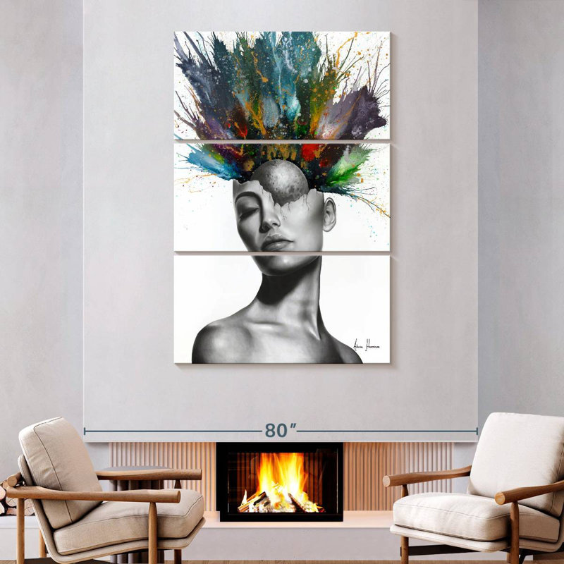 Kelan Mind Galaxy, 74" H x 48" W