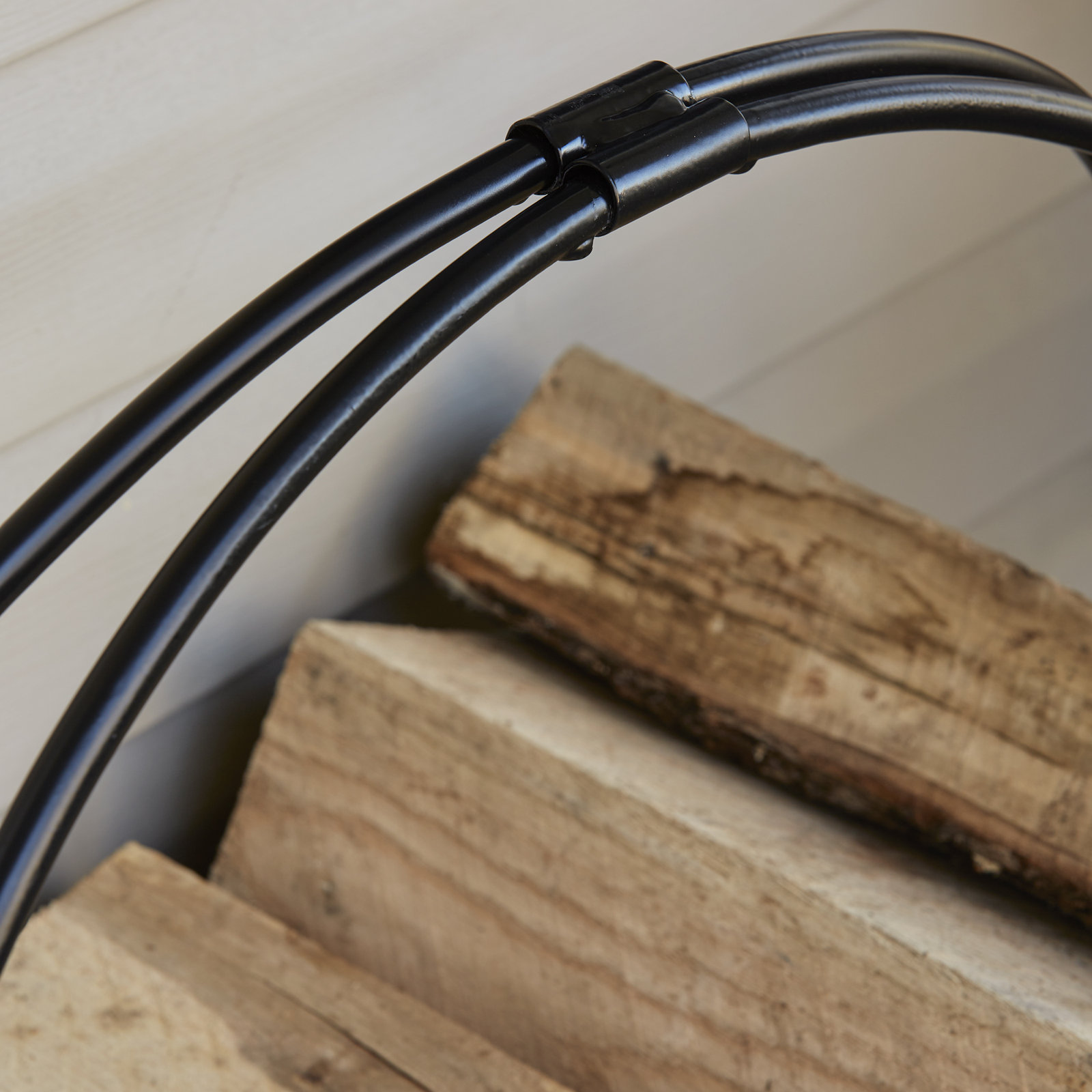 Abdull 24'' W Metal Log Rack