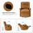 Manning 29.6" Wide Genuine Leather Manual Recliner-627696235