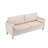 Vinyl 67'' Reception Loveseat-1190385393