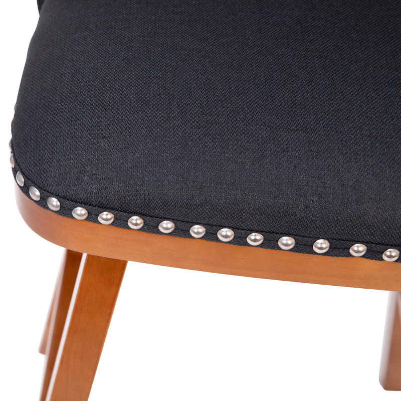 Tabouret 31 po Nina, Gris anthracite