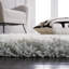 Tapis bleu clair en acrylique touffeté à la main Coltson-22513035