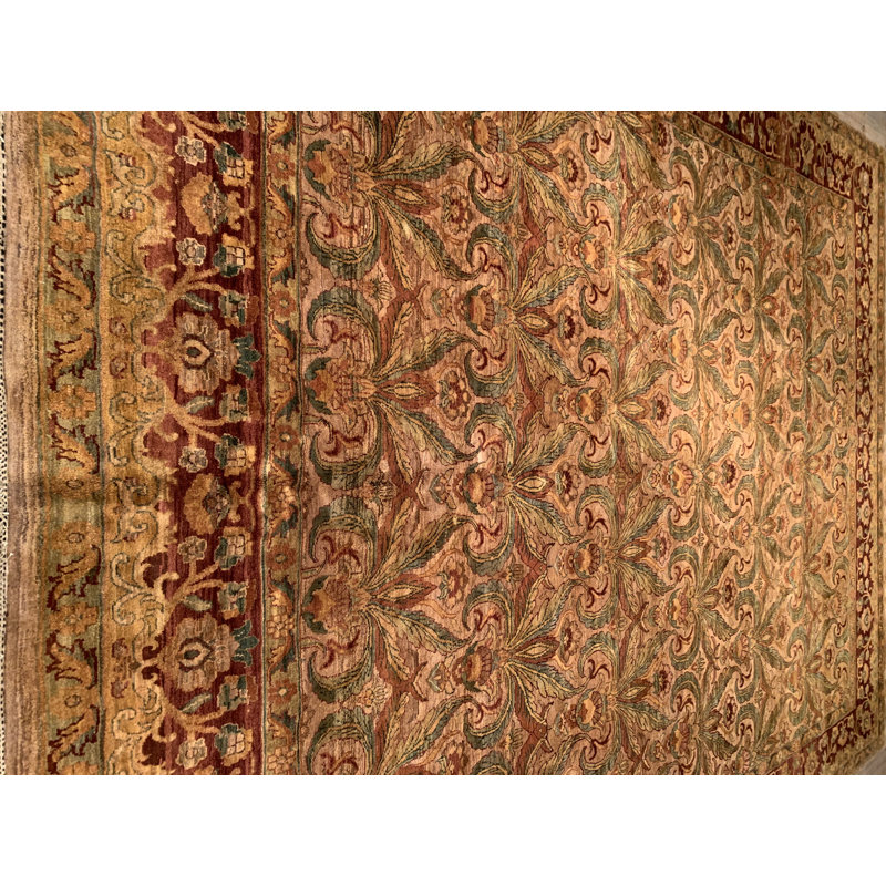 Agra One-of-a-Kind 11'11" X 14'8" Hand Knotted Area Rug