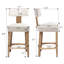 Upholstered 27.7'' Counter Stools With Curved Back And Solid Wood Frame-681657798